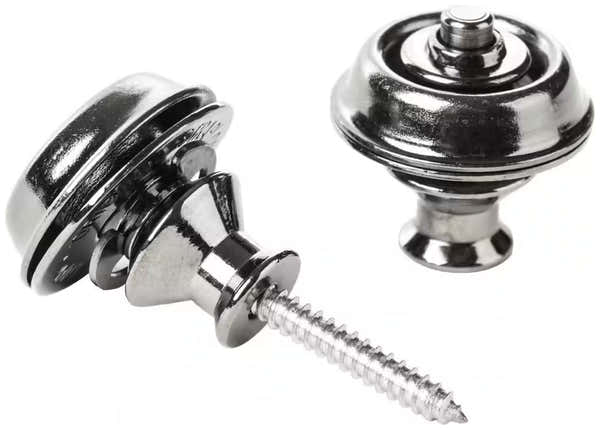 Straplock Dual - Zwart chroom