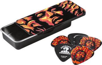 6 x Jimi Hendrix Voodoo Fire Heavy Blik