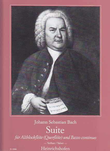 Bach J.S. - Suite BWV 997 - Flute A Bec Alto et BC