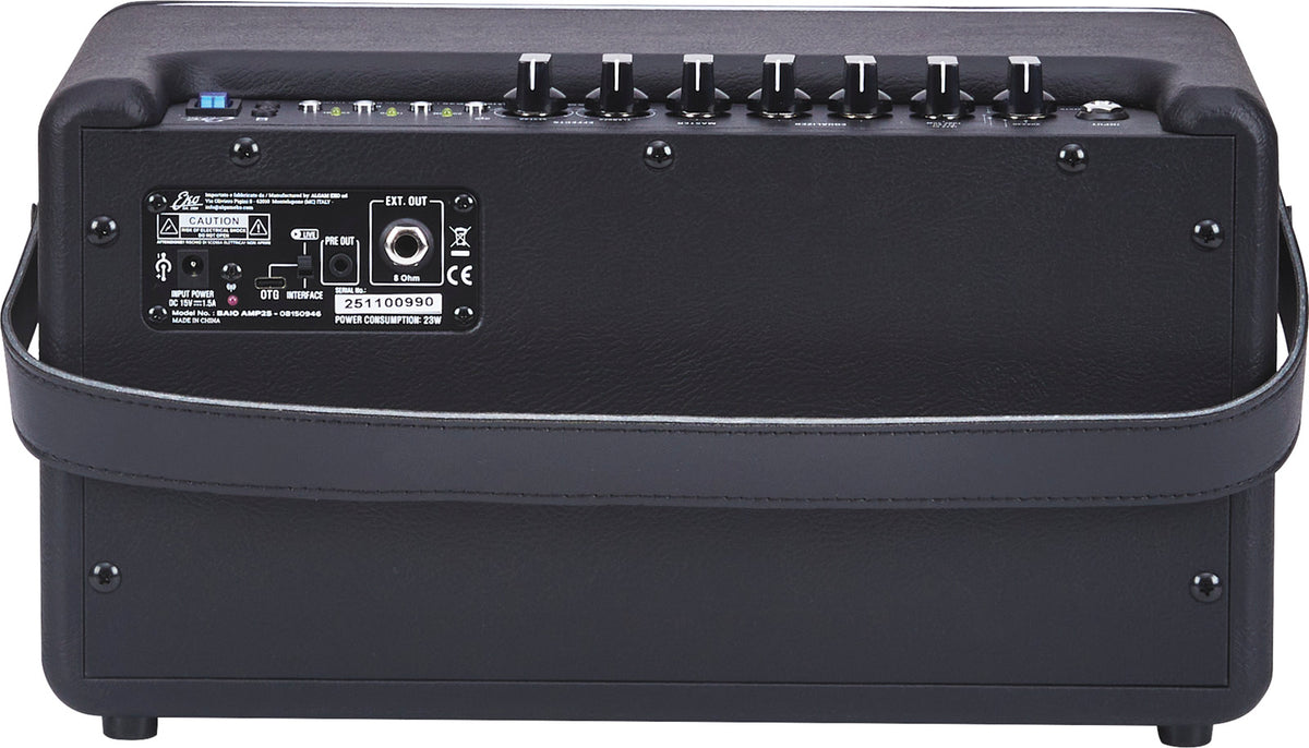 BAIO Amp 25 - compacte modelingversterker + effecten + drum + Bluetooth