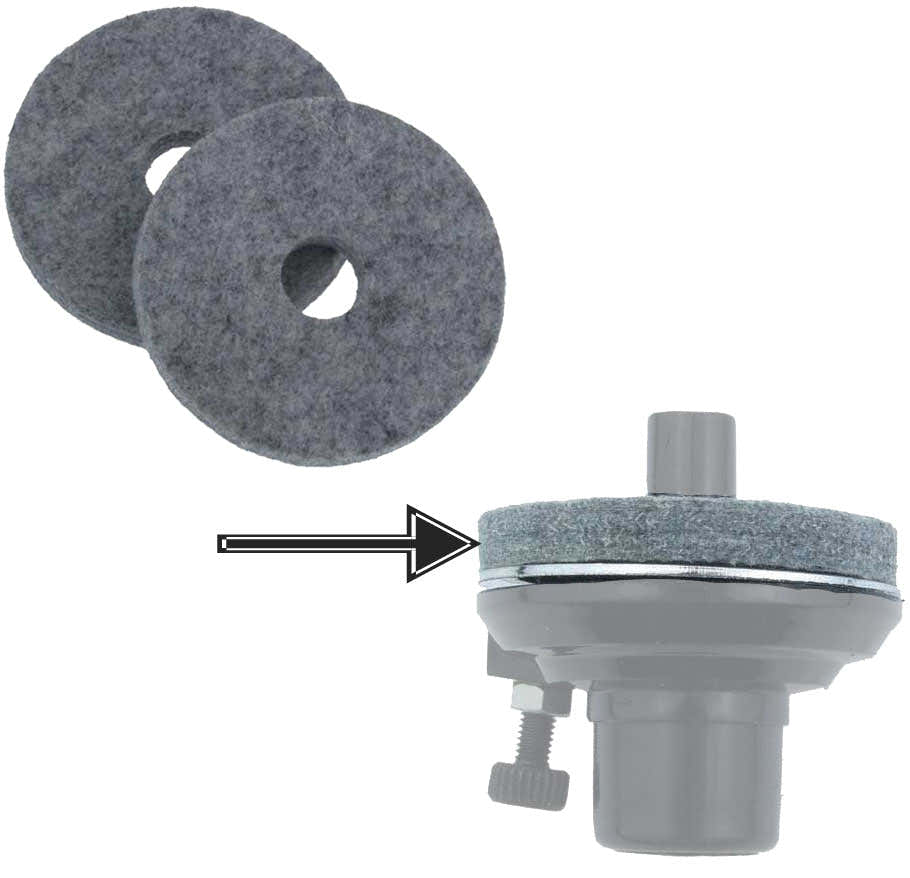 SC-HF2 - HI HAT FELTS