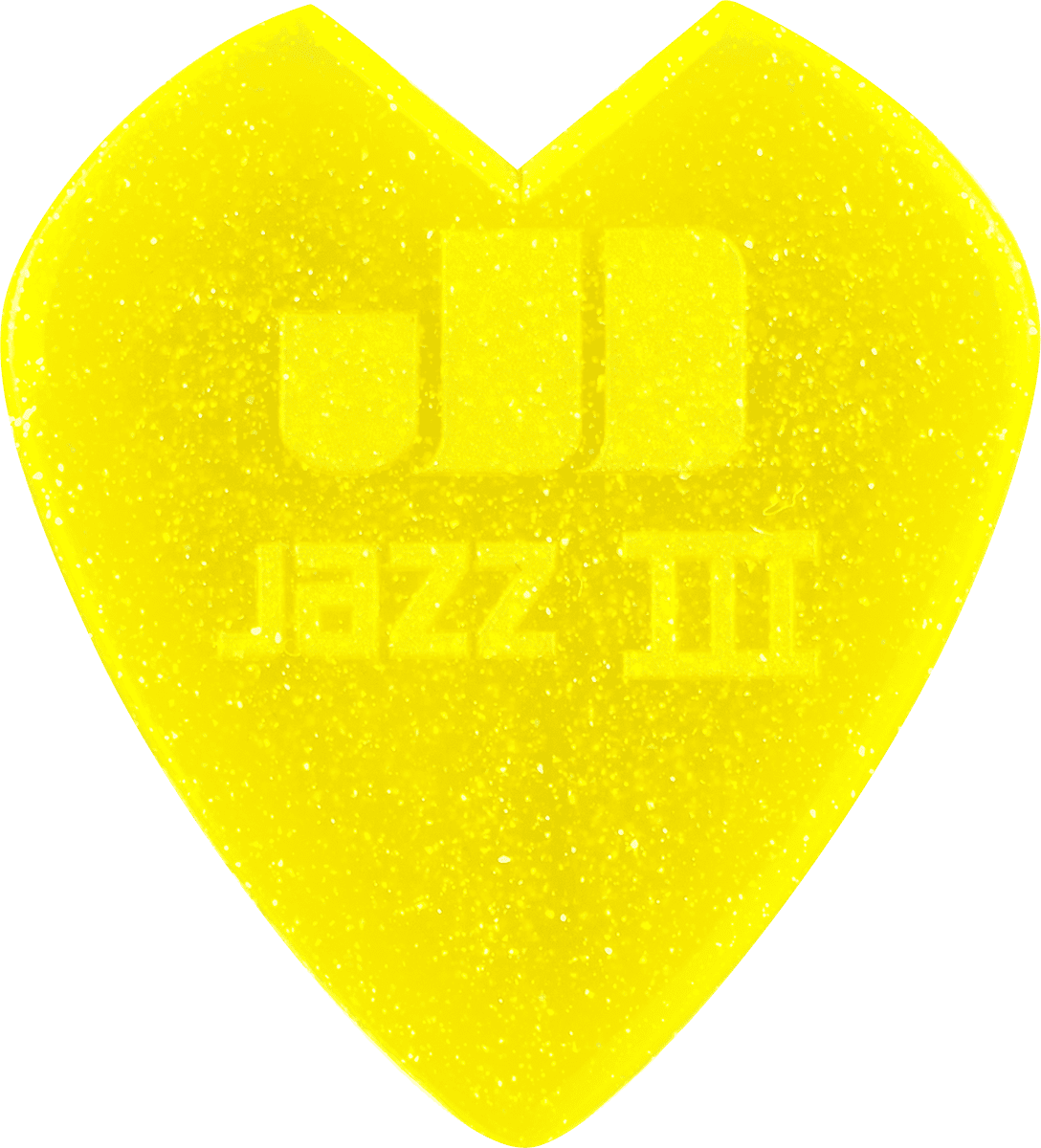 24 x 1,38mm Kirk Hammett Jazz III Yellow Glitter