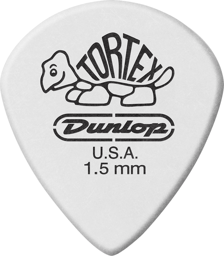 12 x 1,50mm Tortex Wit Jazz III