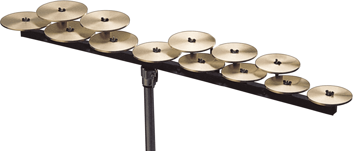 Zildjian Jeu De Crotales P0625 - Octave Grave