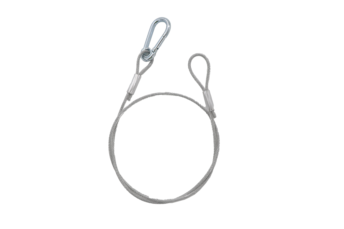 Veiligheidsstrop 3 mm 75 cm Zilver
