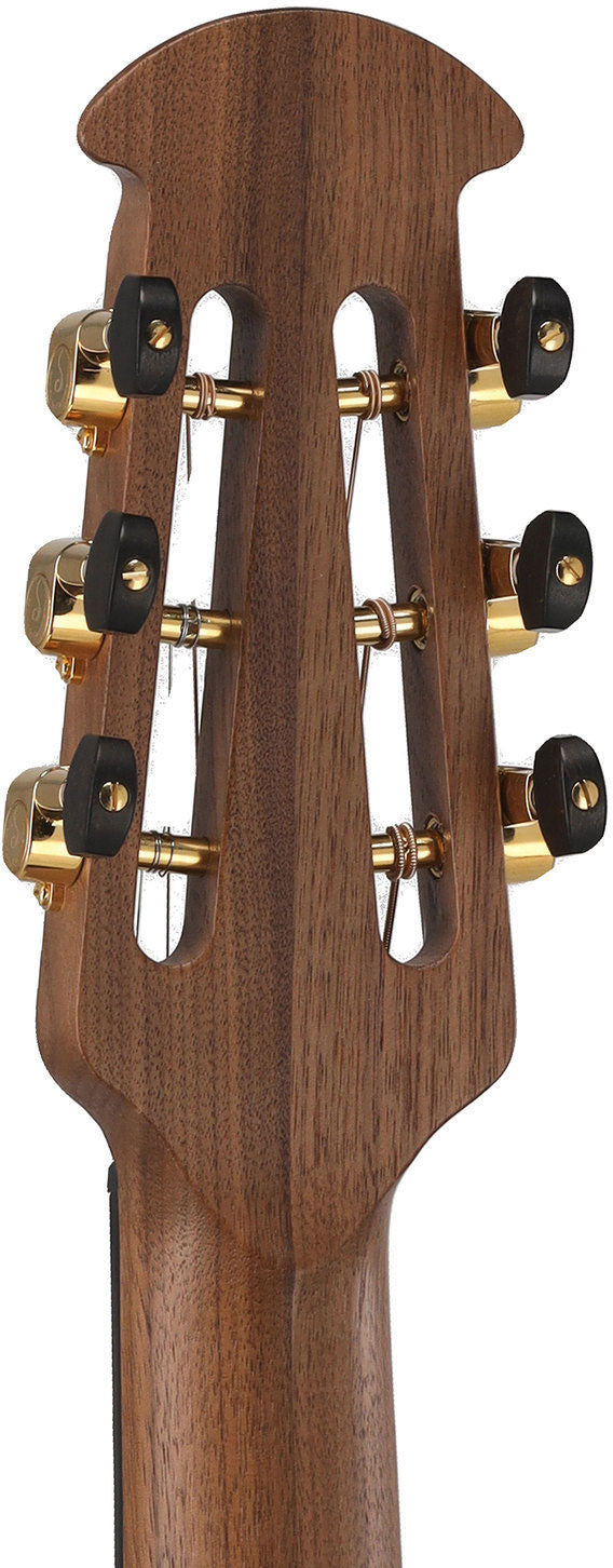 Adamas U581T-SPM Mid-Depth Non-Cutaway Black Satin Copper Metal Flake U581T-FM-G