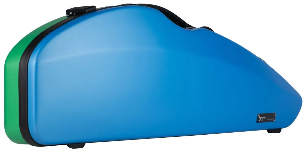 Étui Violon 4/4 Hightech Bonbon - Bleu/Vert
