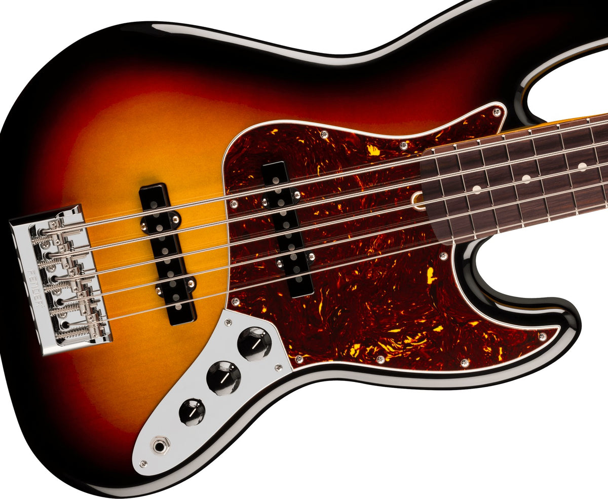 Jazz Bass V American Professional, RW 3-kleurensunburst