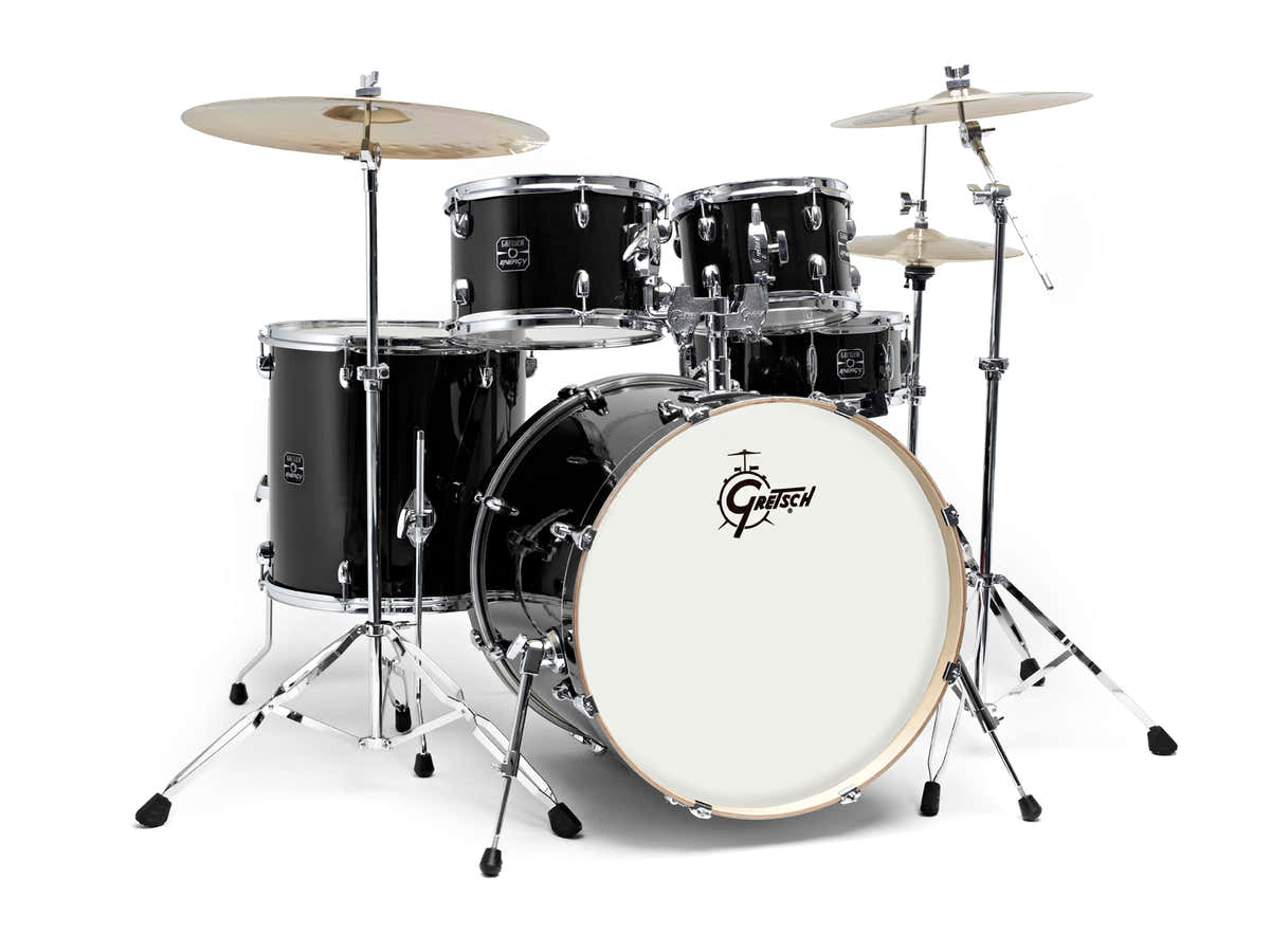GE2-E825TK-BK - NEW ENERGY STAGE 22" BLACK + BEKKEN PAISTE 101