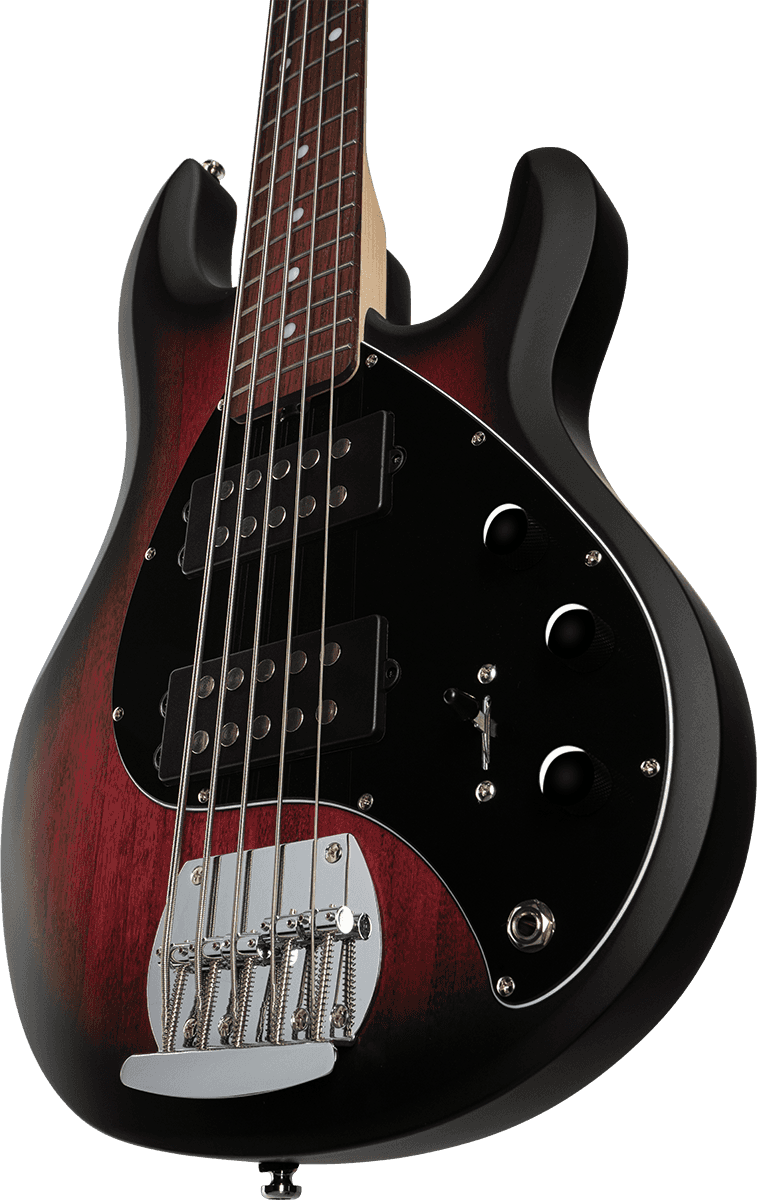 Stingray RAY5 HH Ruby Red Burst Satin
