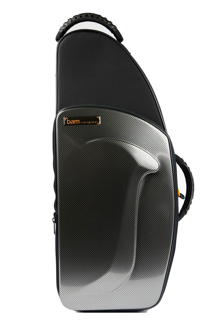 Altsaxofoonkoffer New Trekking - Zilver Carbon
