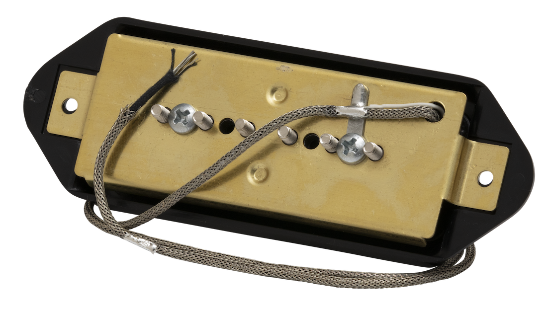 P-90 Dogear Underwound Black Cover