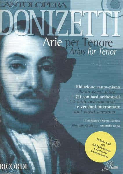 DONIZETTI G. - CANTOLOPERA: Arieën voor tenor + CD