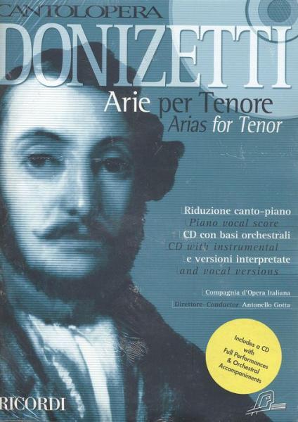 DONIZETTI G. - CANTOLOPERA: ARIE PER TENORE + CD