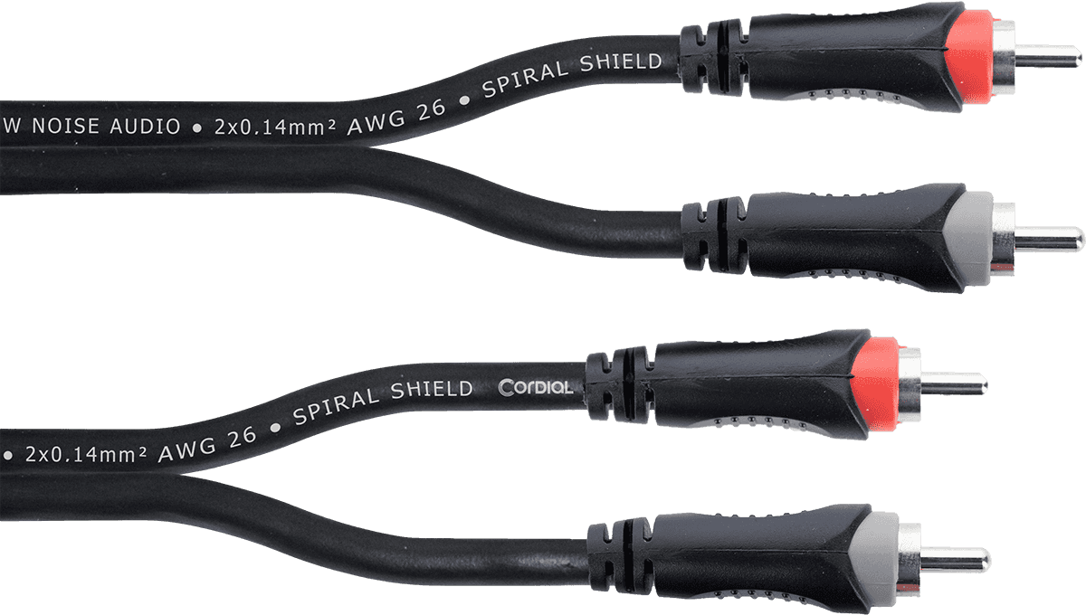 Dubbele Audiokabel RCA / RCA 3 M
