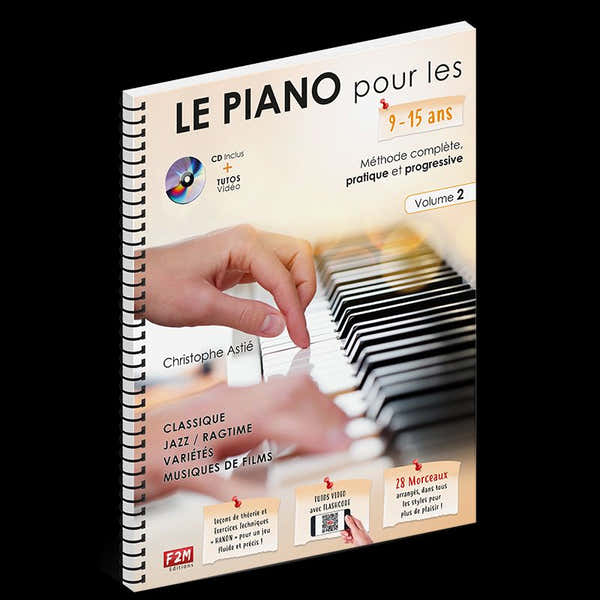 Astie C.- Le Piano Pour Les 9-15 Ans Vol.2 + CD