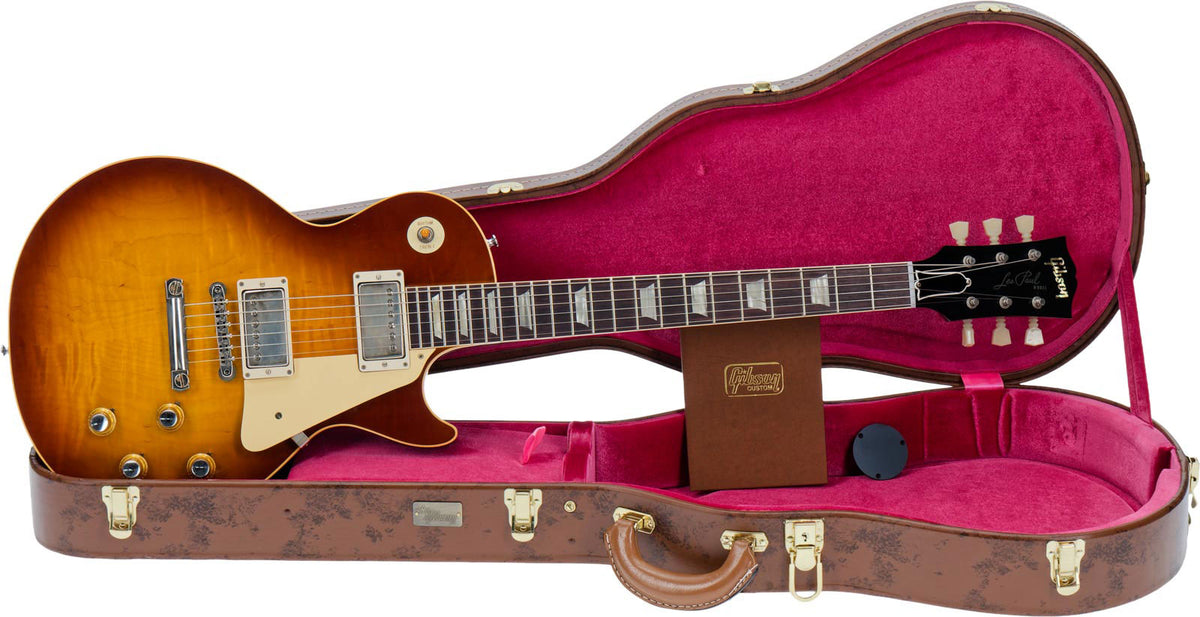 Les Paul Standard 1960 Reissue Vos Iced Tea Burst Cs Hrc - STOCK B