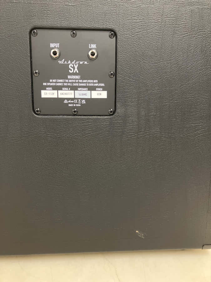 Baffle SX 1X12" Celestion Seventy 80 Ferme Droit - Stock B