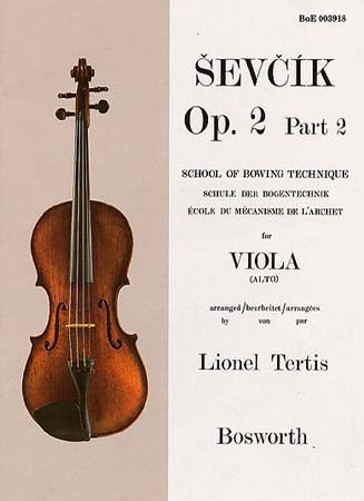 Sevcik - Etudes Op.2 Part 2 - Mecanisme De L'archet - Alto