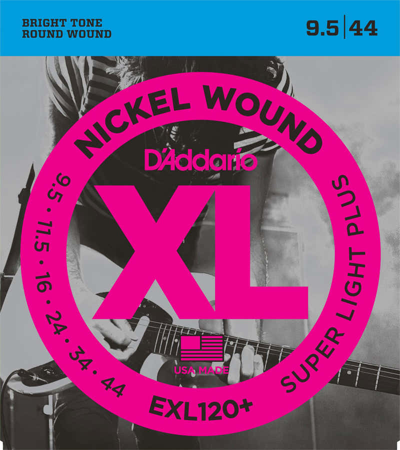 EXL120+ Nickel Wound Super Light Plus 9.5-44