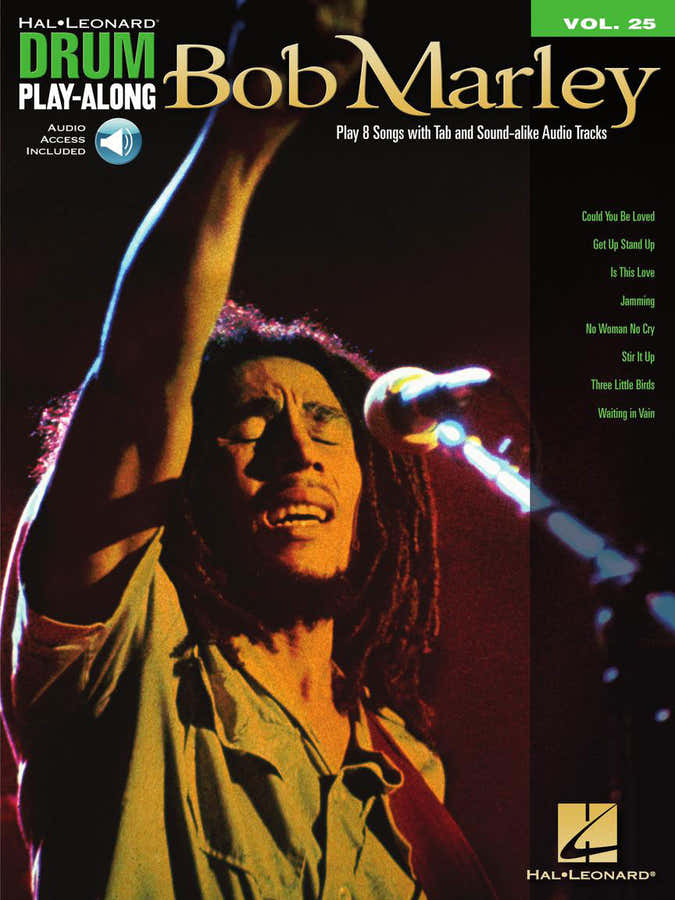 Drum Play Along Vol.25 Bob Marley + Audio En Ligne