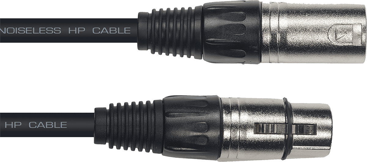 Yellow Cable Cordon HP XLR XLR 10 M