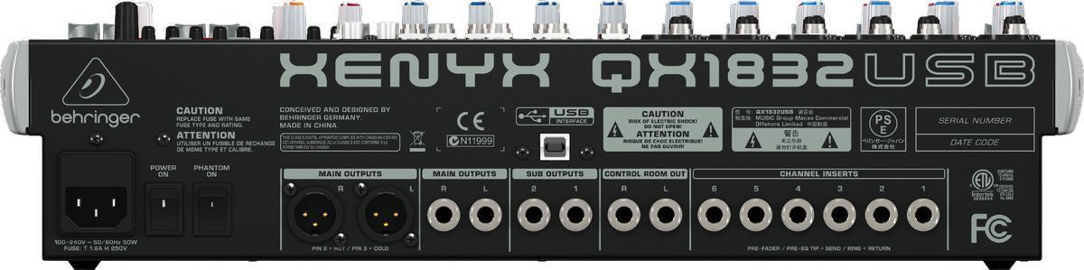 Xenyx QX1832USB