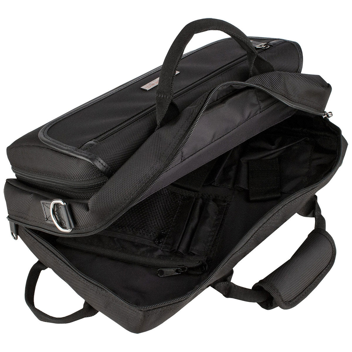Etui Lux Messenger Fluit en Piccolo - Zwart - LX-308PICC