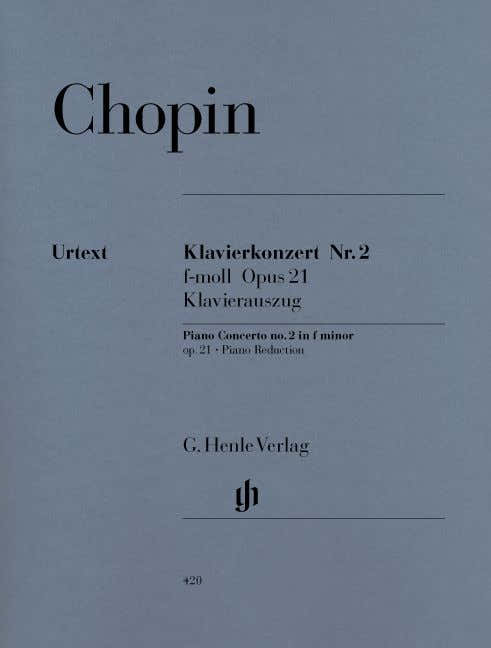 Chopin F. - Concerto For Piano And Orchestra No. 2 F Minor Op. 21