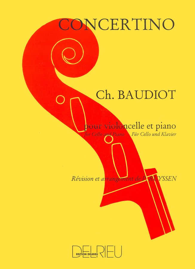 Baudiot Charles-Nicolas - Concertino - Cello Piano