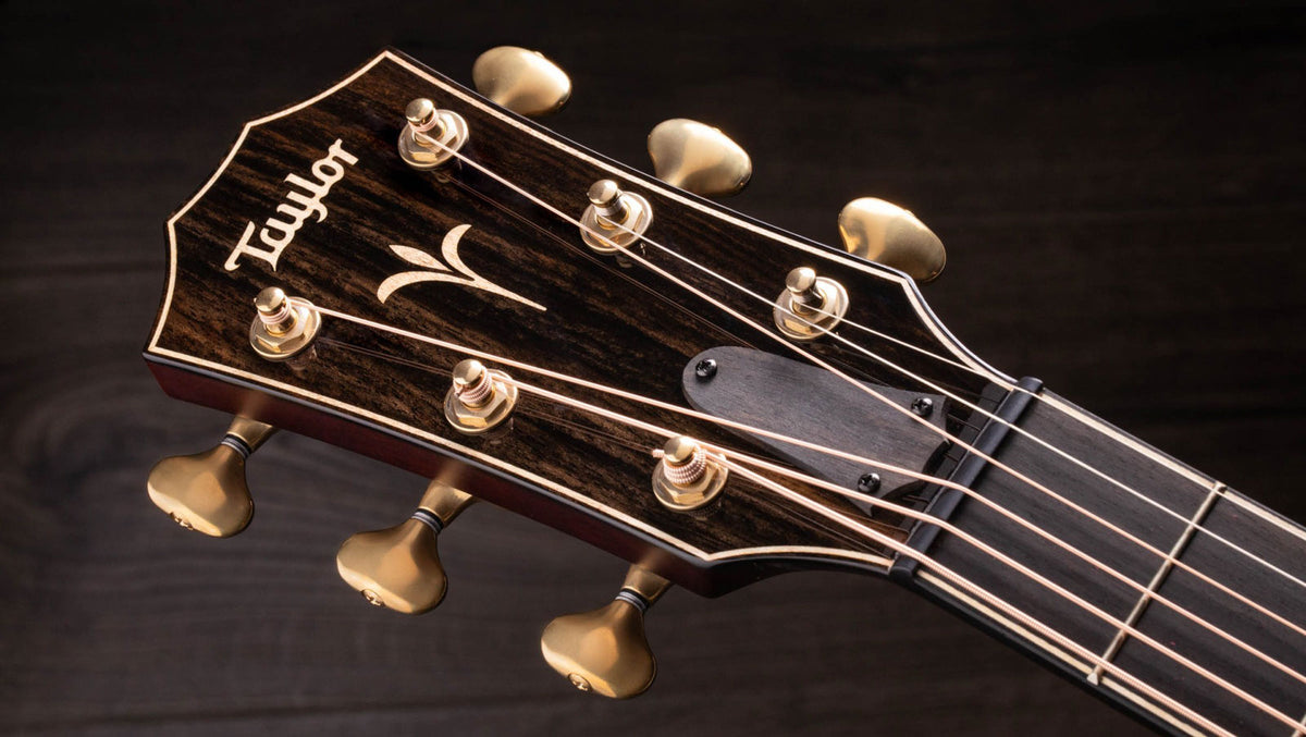 K24ce Hawaiiaans koa bovenblad Geschaduwd Edgeburst Grand Auditorium