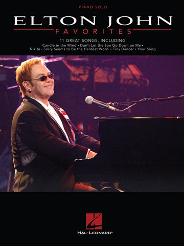 ELTON JOHN FAVORITES PIANO SOLO PERSONALITY - PIANO SOLO
