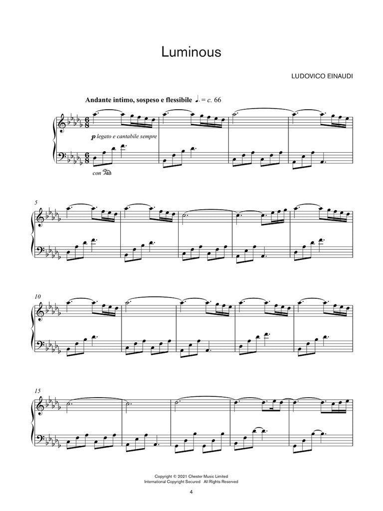 Einaudi Ludovico - Underwater - Piano