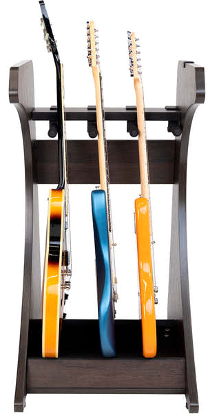 Stand Rack Elite 3 Guitares Marron