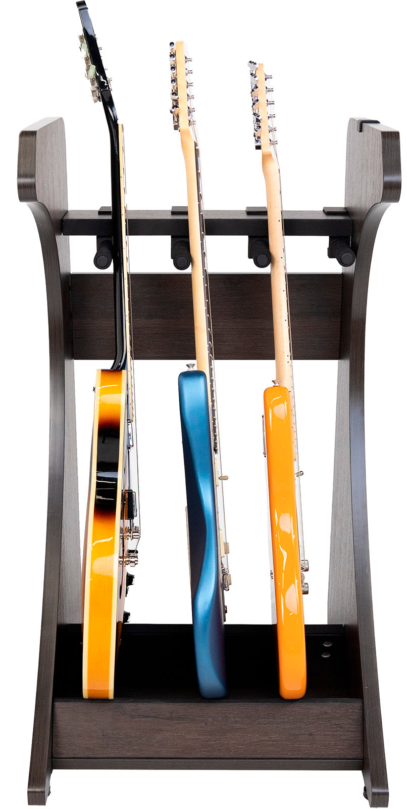 Stand Rack Elite 3 Guitares Marron
