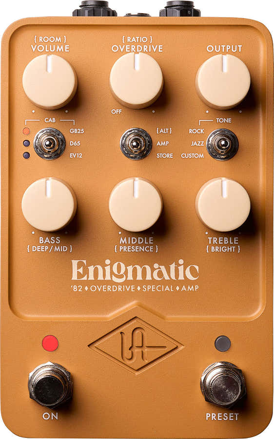 UAFX Enigmatic 82 Overdrive Special Versterker