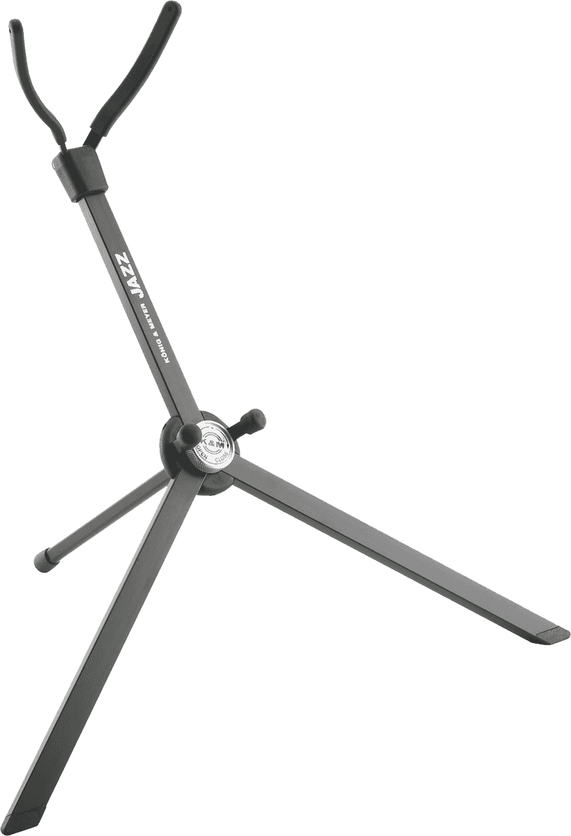 K&M 14335-000-55 Stand Jazz Noir Pour Saxophone Ténor