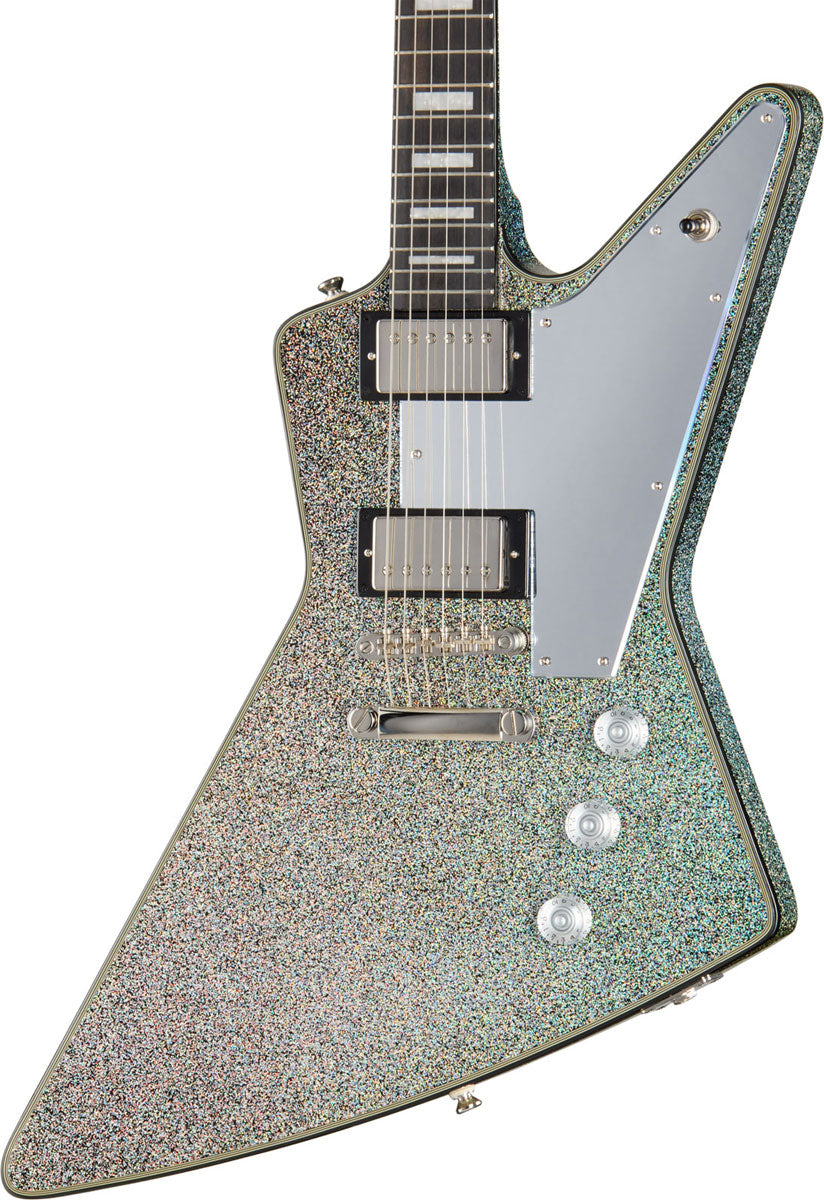 Explorer Custom Signature Lzzy Hale Black Diamond Holographic Sparkle IBG