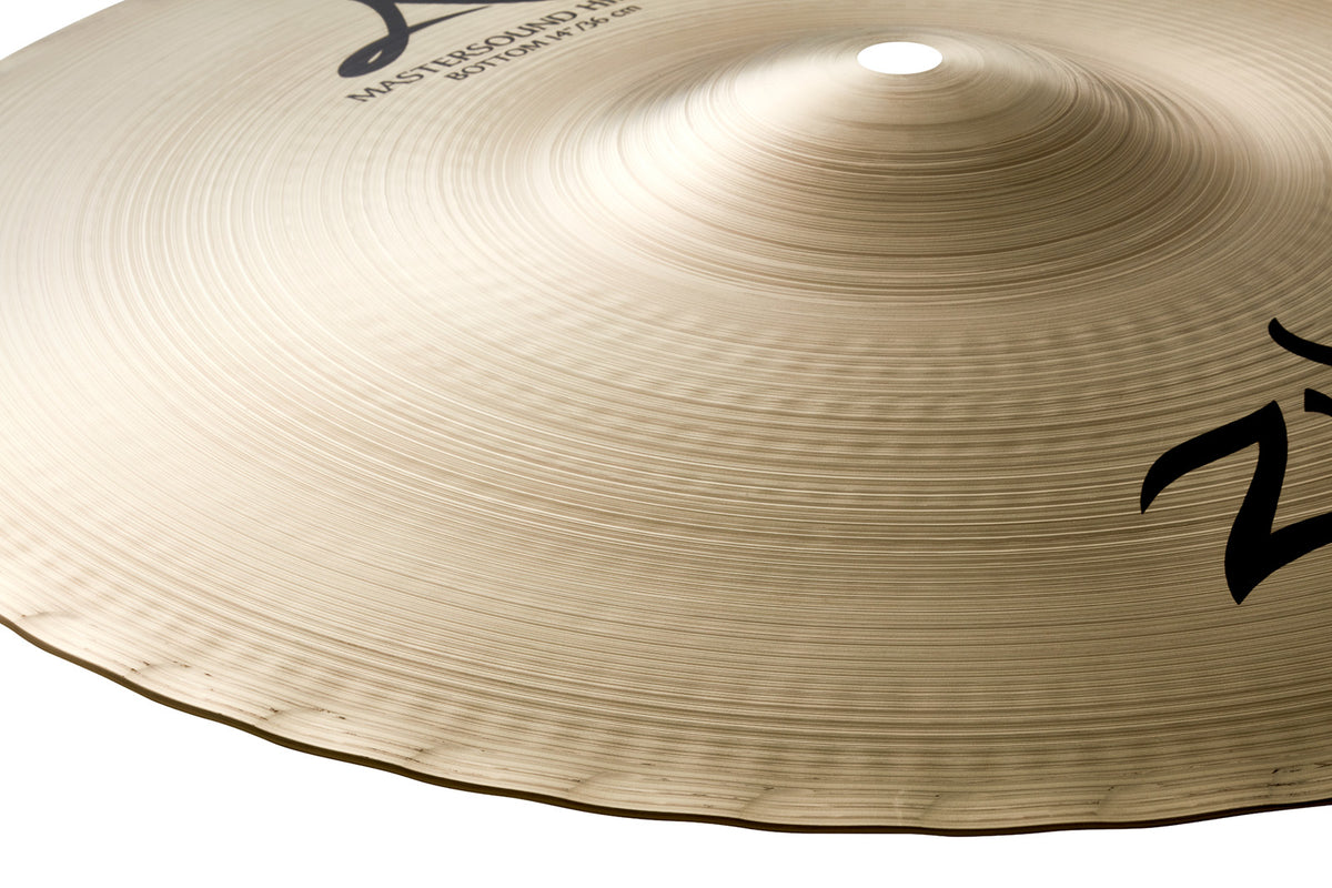 A ZILDJIAN 14" MASTERSOUND BOTTOM