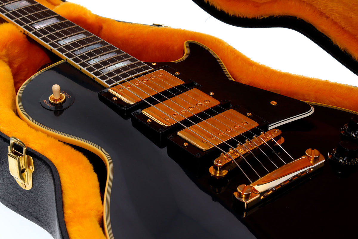 Les Paul Custom 1957 3-Pickup VOS Ebony CS HRC #74491