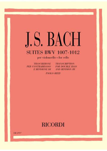 Bach J.S. - 6 Suites BWV 1007-1012 - Contrebasse