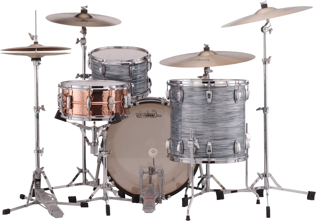 L84433Ax2Qwc - Classic Maple 24"/13"/16" - Vintage Blue Oyster