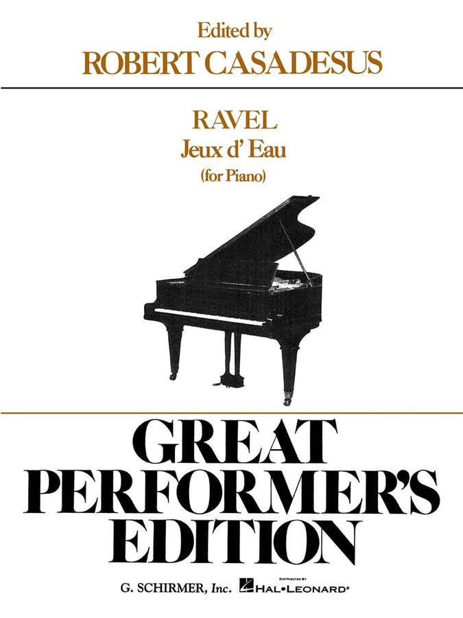 Ravel Maurice - Jeux d'eau - Piano