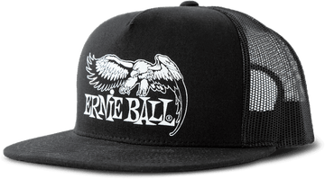 Casquette Noir Logo Aigle Eb Blanc