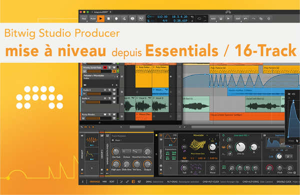 Uitbreiding Studioproducent Basisfuncties 16 sporen