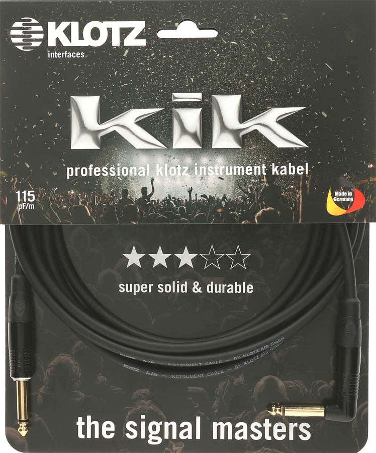 Kikkg Pro 4,5M Noir Straight/Angled