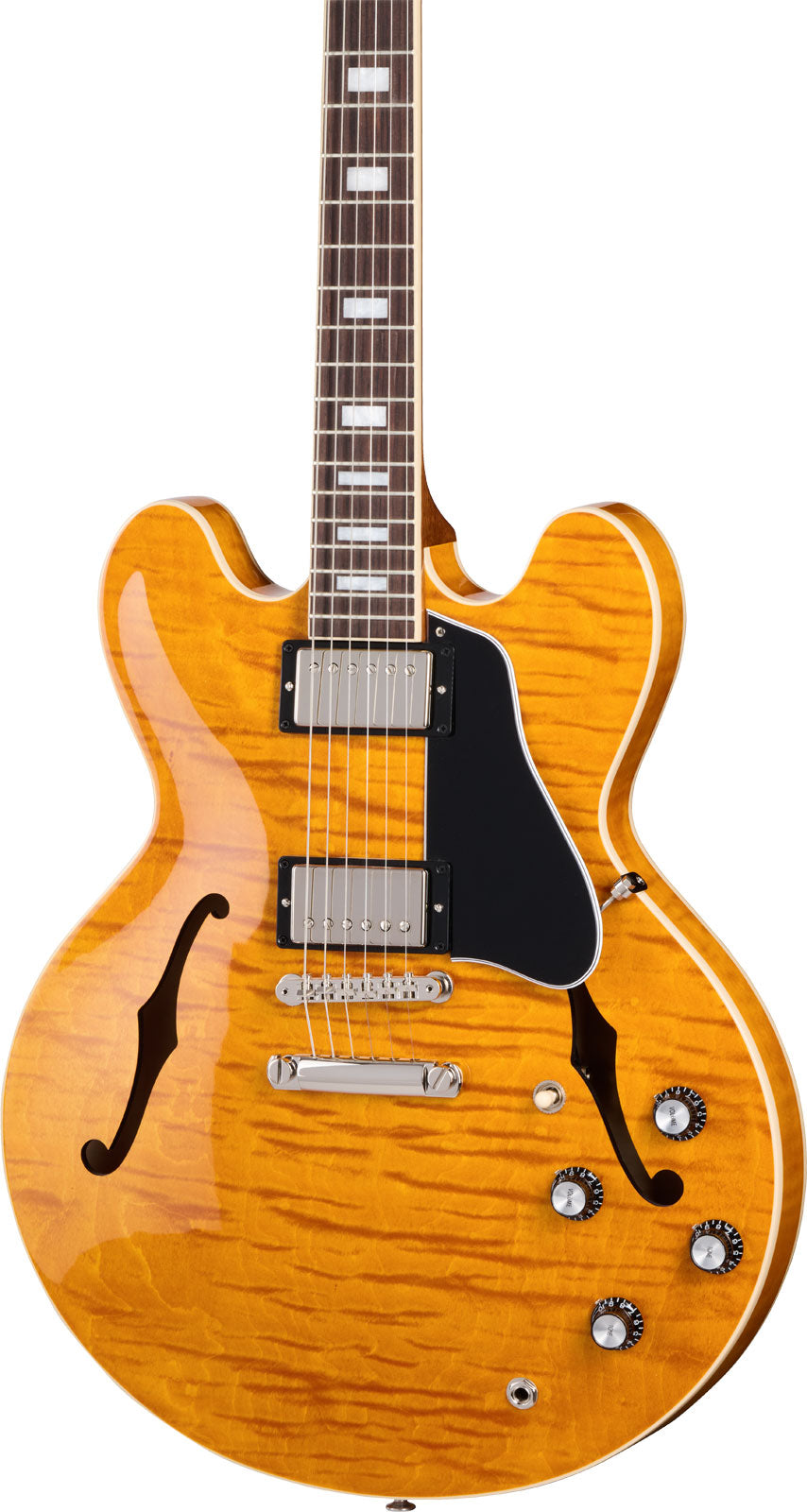 ES-335 Figured Honingamber Original - Gereviseerd