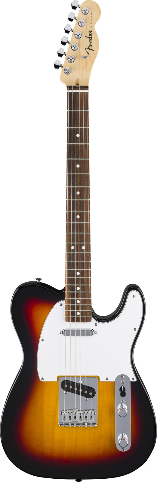 Standard Telecaster LRL Witte slagplaat 3-kleuren-Sunburst