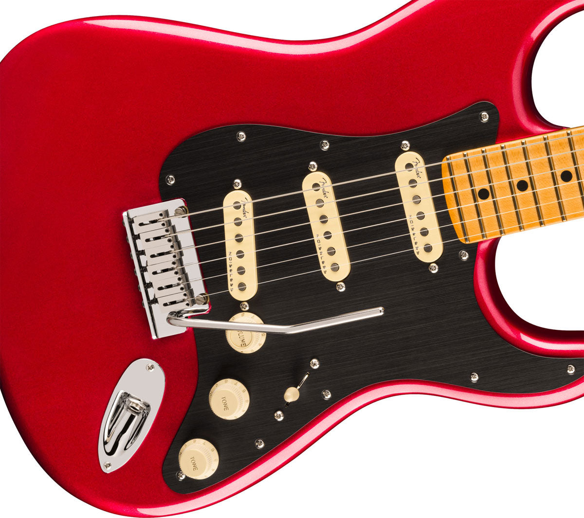 Stratocaster American Ultra II MN Sinister Red