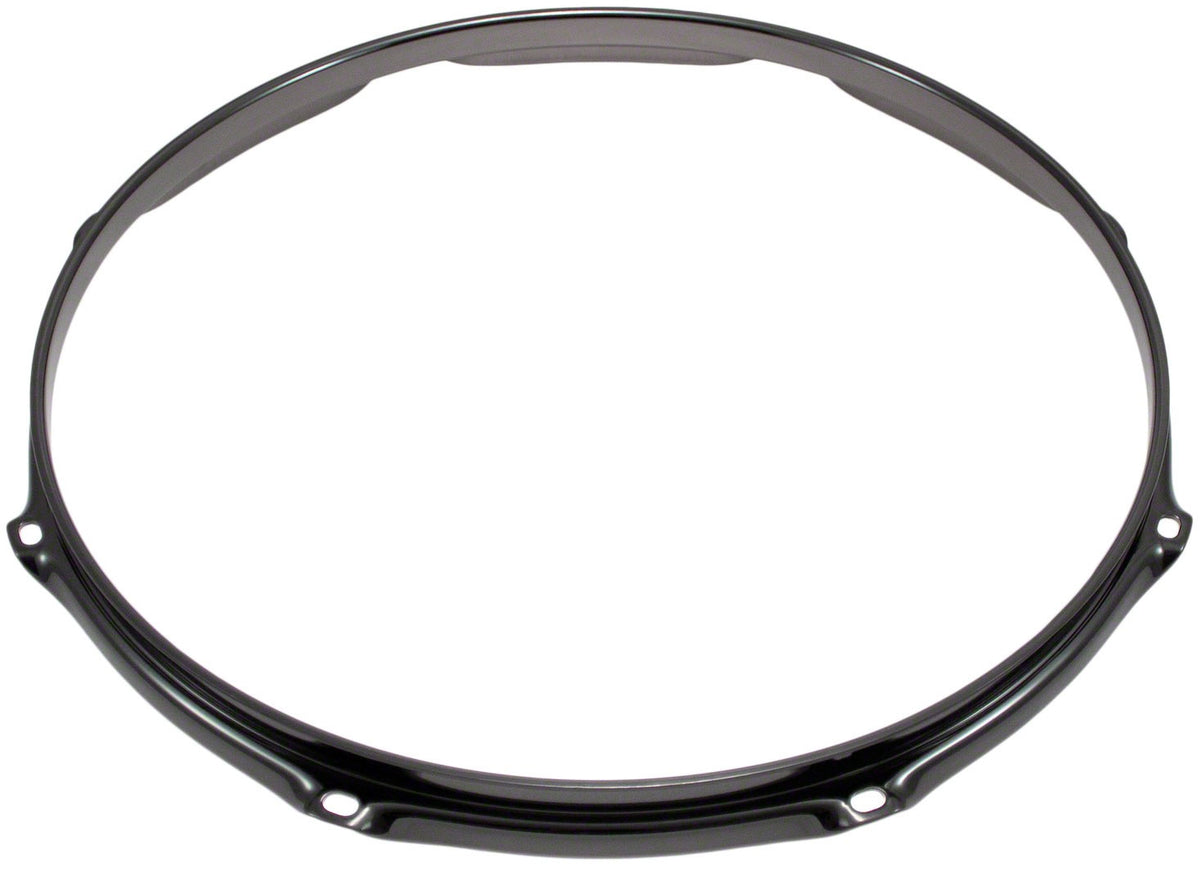H30-16-8BK - Cercle 16" 8 Tirants Noir Super Triple Flange 3.0mm